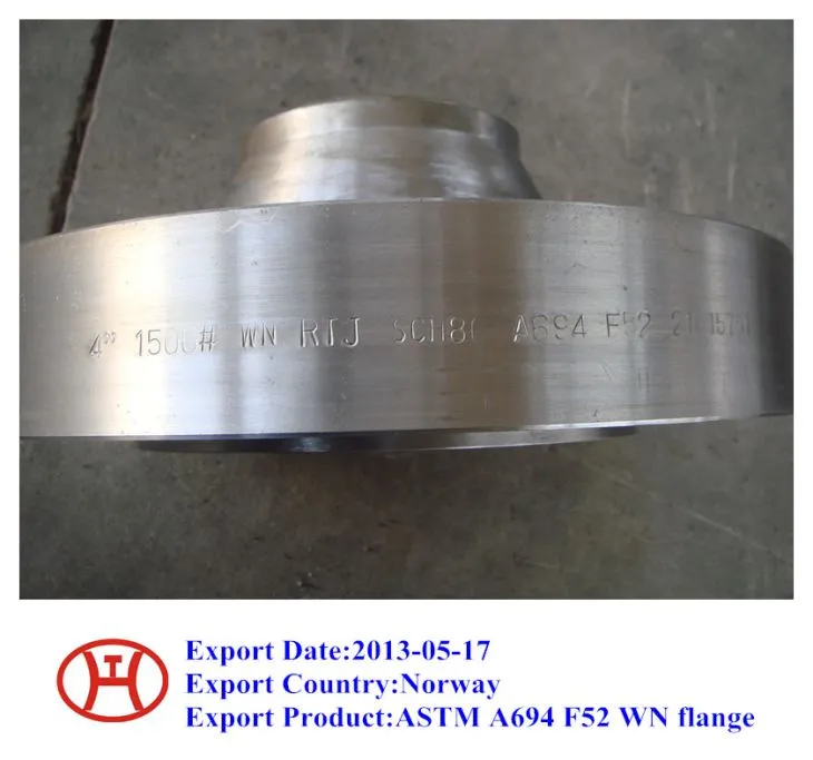 ASTM A 694  F 52  WN Flanş